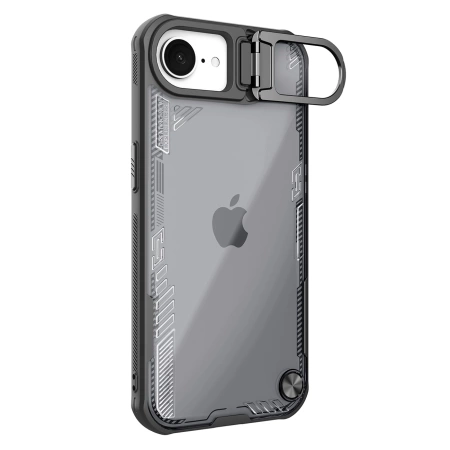Nillkin Iceblade Prop Case mit Ständer für iPhone 16e - Schwarz