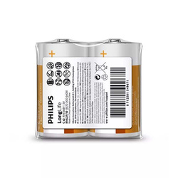 BATERIA  PHILIPS R14 1.5V LONG LIFE 2 SZTUKI R14L2F