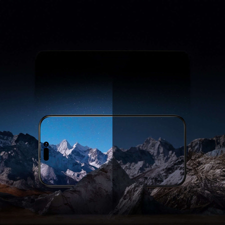 Baseus Privacy szkło hartowane do iPhone 14 Pro na cały ekran 0.4mm prywatyzujące filtr Anti Spy + zestaw montażowy
