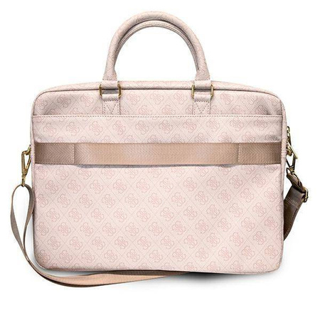 Guess Torba GUCB15G4GFPI 15" różowy /pink 4G Big Logo