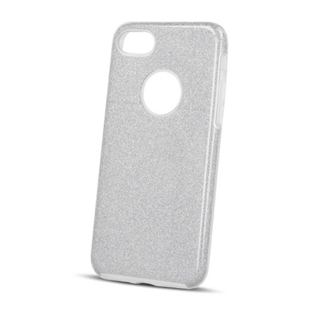 Nakładka Glitter 3w1 do Samsung Galaxy A16 4G / A16 5G srebrna
