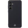 Oryginalne Etui MERCEDES hardcase Leather Textured & Plain MagSafe MEHMS24M23RBARK do Samsung Galaxy S24 Plus Czarny
