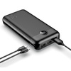Bateria zewnętrzna (Powerbank) VEGER L30 - 30 000mAh LCD Quick Charge PD 20W czarny (W3008PD )
