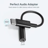Choetech AUX003 USB-C/DC 3,5 mm Audio-Adapter – Schwarz