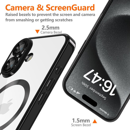 TECH-PROTECT MAGFLEX MAGSAFE IPHONE SE 4 2025 SHINY BLACK