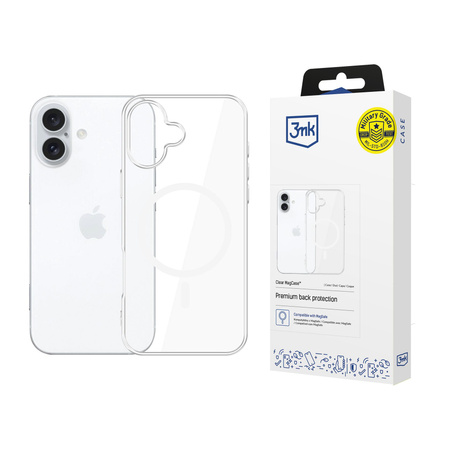 3MK Clear MagCase iPhone 16 Plus