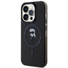 Karl Lagerfeld nakładka do iPhone 14 Pro Max 6,7&quot; KLHMP14XHFCKNOK czarna HC MAGSAFE IML IKONIK