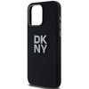 DKNY DKHCP15XSMCBSK iPhone 15 Pro Max 6.7" czarny/black hardcase Liquid Silicone Metal Logo