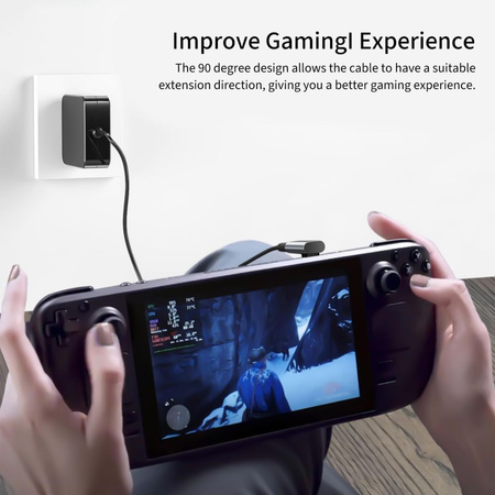 TECH-PROTECT ULTRABOOST AA02 ANGLE ADAPTER TYPE-C GREY