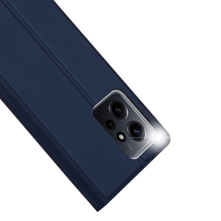 Dux Ducis Skin Pro Hülle für Xiaomi Redmi Note 12 Flip Card Wallet Stand Blau