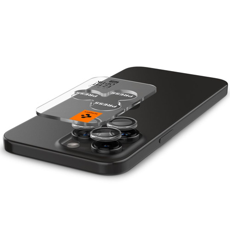 Spigen Glas.tR EZ Fit Optik Pro Kameraabdeckung für iPhone 15 Pro / 15 Pro Max - 2 Stk.