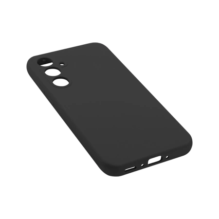 Etui Soft Silicone Samsung Galaxy A55 5G Czarny PRECYZYJNE WYCIĘCIE NA APARAT