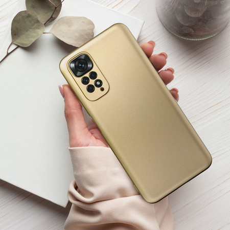 Futerał METALLIC do XIAOMI Redmi NOTE 14 Pro 5G złoty