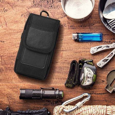 Uniwersalna Kabura PIONOWA do paska OXFORD - Model 1 - do IPHONE 5 / 5S / 5SE / 5C / OPPO A71