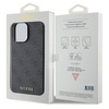 Guess 4G Metal Gold Logo case for iPhone 15 Pro - gray