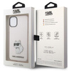 Original Case IPHONE 11 / XR Karl Lagerfeld Hardcase Ikonik Choupette (KLHCN61HNCHTCP) pink