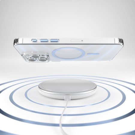 Nakładka Etteri Color Mag do iPhone 14 Pro 6,1" jasnoniebieska