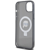 Etui Karl Lagerfeld Ring Stand Karl Head MagSafe na iPhone 15 Plus / 14 Plus - czarne
