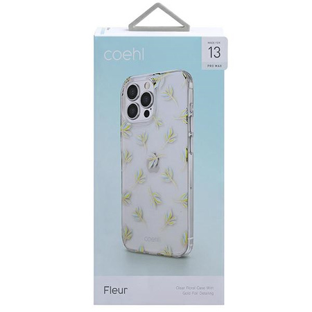 UNIQ etui Coehl Fleur iPhone 13 Pro Max6,7" niebieski/sky blue