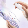 Kingxbar Butterfly Series Magnethülle für iPhone 14 Plus MagSafe Hülle mit Schmetterlingen Pink