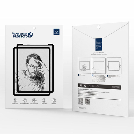 DUX DUCIS protektor NAAD ochronny na LCD o strukturze papieru do iPad Air 11 (2024)
