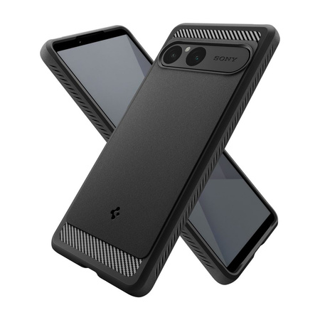 SPIGEN RUGGED ARMOR SONY XPERIA 10 VII MATTE BLACK