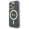 Original Case IPHONE 16 PRO MAX Guess Hardcase IML 4G MagSafe (GUHMP16XH4STK) black