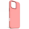 Decoded Antimicrobial Silicone Stacks Backcover Case mit MagSafe für iPhone 16 Pro Max – Pink