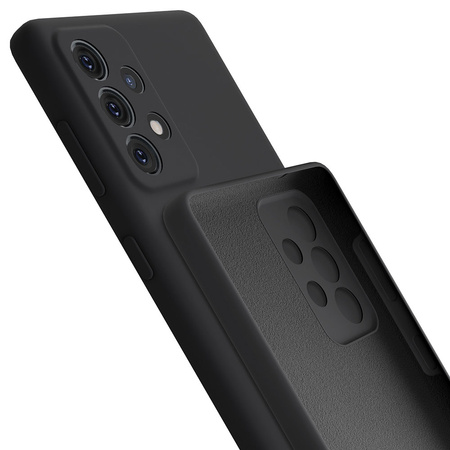3MK SILICONE CASE SAMSUNG A53 5G BLACK