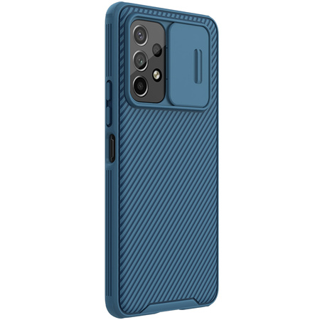 Nillkin CamShield Pro Case pancerne etui pokrowiec osłona na aparat kamerę Samsung Galaxy A73 niebieski