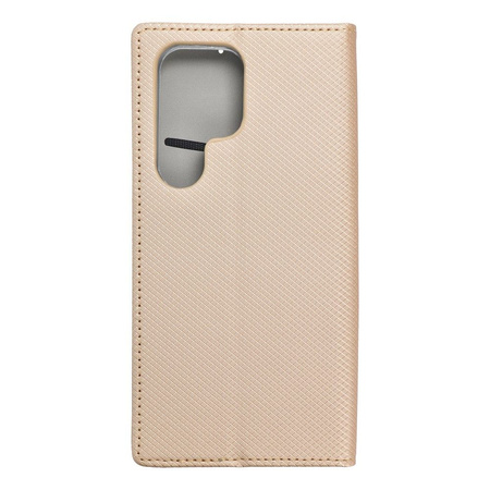Kabura Smart Case book do SAMSUNG S24 ULTRA złoty