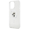 Etui Karl Lagerfeld Karl&Choupette Glitter MagSafe na iPhone 15 Pro Max - przezroczyste