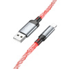 HOCO kabel USB A do Lightning 2,4A U112 1 m szary