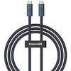 Kabel Baseus CB000068 USB-C - USB-C 240W PD 8K 60Hz 1m - czarny