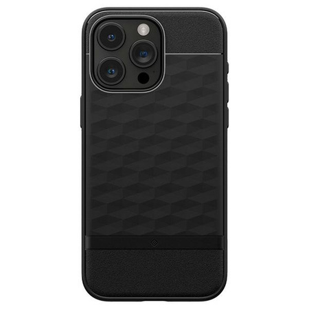 Case APPLE IPHONE 15 PRO Caselogy Parallax Mag MagSafe Matte black