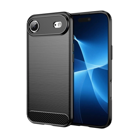Etui Carbon Case na iPhone 17 Air - czarne