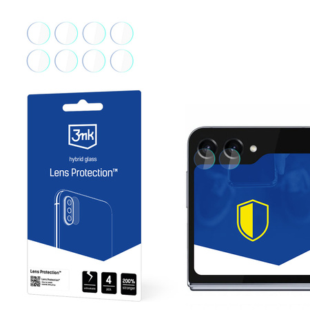 Hybrid Glass for Camera / Lens SAMSUNG GALAXY Z FLIP 5 3mk Flexible Glass Lens (Front)