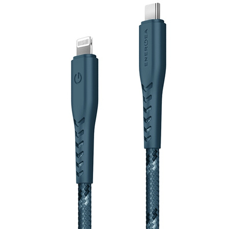 ENERGEA kabel Nyloflex USB-C - LightningC94 MFI 1.5m niebieski/blue