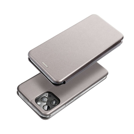 Kabura Book Elegance do  Xiaomi Redmi 13c stalowy
