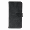 Leather Book Case for iPhone 16 - black