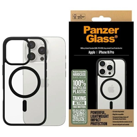 PanzerGlass HardCase iPhone 16 Pro 6.3&quot; black/black MagSafe 1302