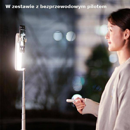 Multifunkcyjna Lampa LED  Usams Live Show ZB20901 (US-ZB209) biała