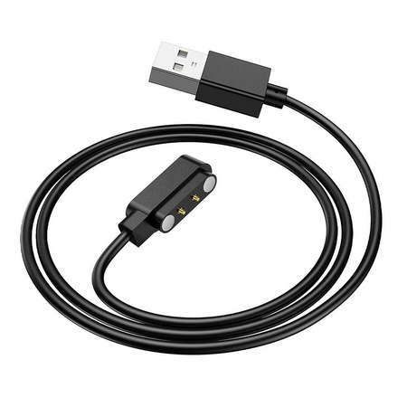 HOCO kabel do ładowania smartwatcha Y25 0,6 m czarny