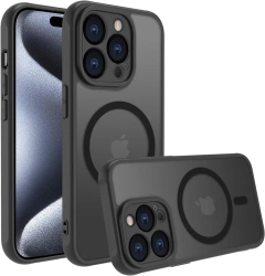 Etui Panzer Matt Case MagS iPhone 14 Czarny