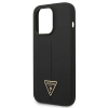 Guess GUHCP14XSLTGK iPhone 14 Pro Max 6,7" czarny/black hardcase Silicone Triangle