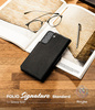 Ringke Folio Signature Flip Leather Case für Samsung Galaxy S22+ (S22 Plus) Schwarz (FSS118R262)