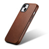 iCarer Oil Wax Premium Leather Case iPhone 14 Plus Magnetic Leather Case with MagSafe brown (WMI14220703-RB)