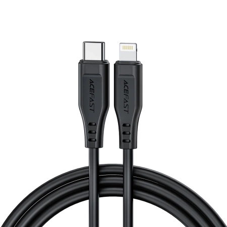 Acefast C3-01 Lightning - USB-C PD cable 30W 3A 480Mb/s 1.2m - white