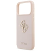 Guess Grained Big 4G & Classic Logo Case for iPhone 17 Pro Max - Pink