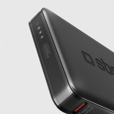 Powerbank SBS NanoTube 5000 mAh High-Density - schwarz